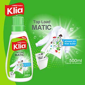 Klia Top Load Liquid Detergent 500 ml
